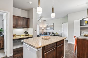 Gourmet kitchen island*